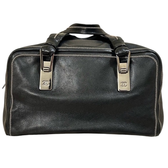 CHANEL Handbags - Chanel Lambskin Bowler Bag